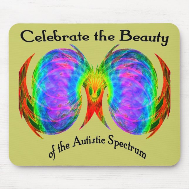 Feiern Sie das Spektrum Mousepad (Vorne)
