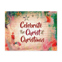 Feiern Sie den Christus von Weihnachten