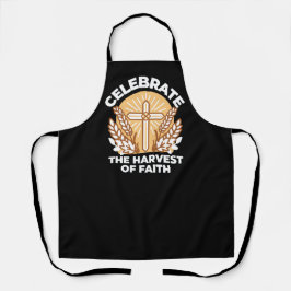 Feiern Sie den Glauben an Ernte - Inspiration Schürze