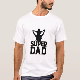 Feiern Sie den Vatertag mit Super Papa T-Shirt