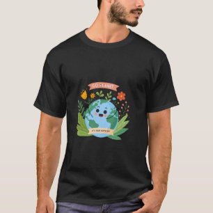 Feiern Sie die Erde, Lustiger Planet Erde Humor, N T-Shirt