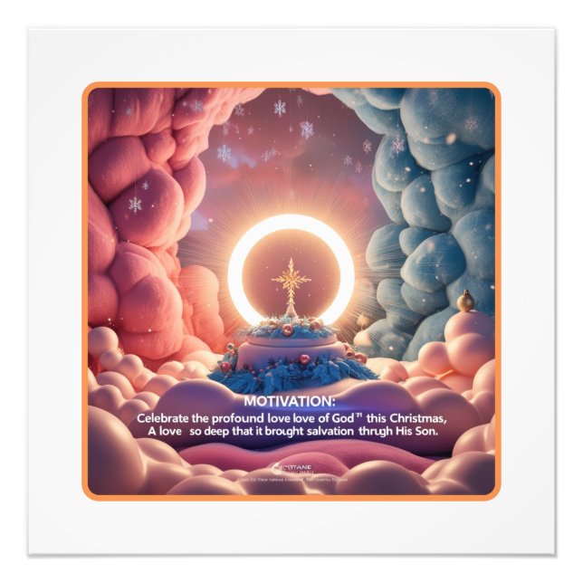 Feiern Sie die Liebe Gottes Fotodruck (Vorne)