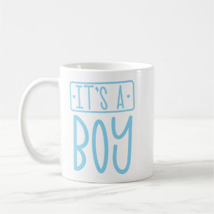 Feiern Sie die neue Baby Boy Baby Dusche Tasse
