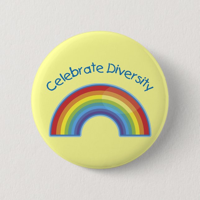Feiern Sie Diversity Kid's Buttons (Vorderseite)