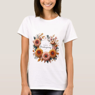 Feiern Sie ein glückliches Erntedankfest im Stil! T-Shirt