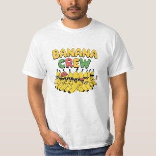 Feiern Sie Früchte mit Bananenkunst T-Shirt