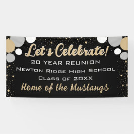 Feiern Sie! Fun Confetti Class Wiedersehen-Banner Banner
