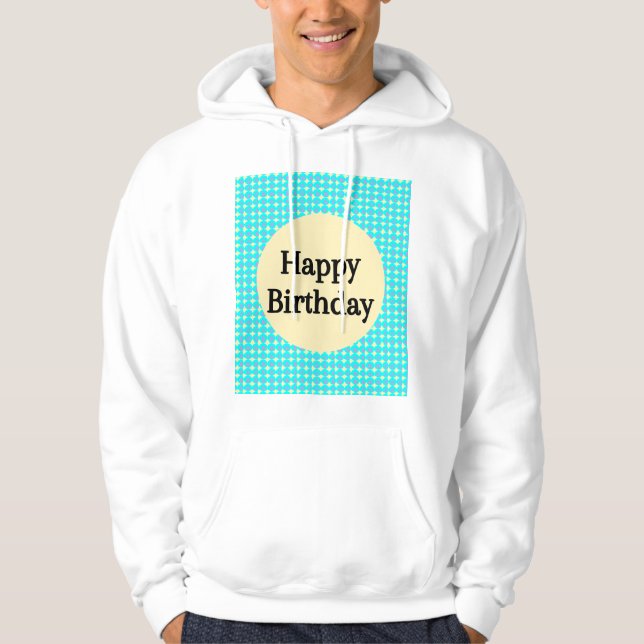 Feiern Sie Geburtstage mit diesem Design Hoodie (Vorderseite)