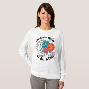 Feiern Sie Geister aller Art. Sensibilisierung für T-Shirt