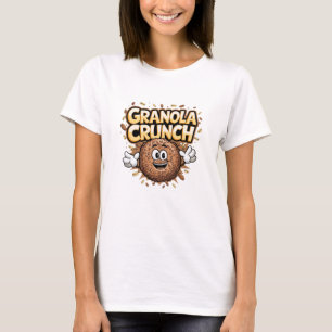 Feiern Sie gesundes Essen mit Granola Designs T-Shirt