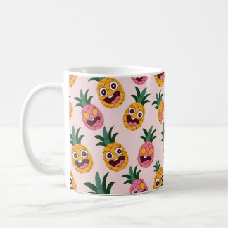 Feiern Sie Ihre Liebe für Ananas Kaffeetasse