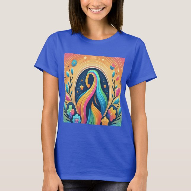 Feiern Sie ihre Stärke als Grundlage für Frauen T-Shirt (Vorderseite)