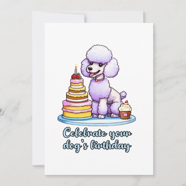 Feiern Sie Ihren Geburtstag Einladung (Vorderseite)