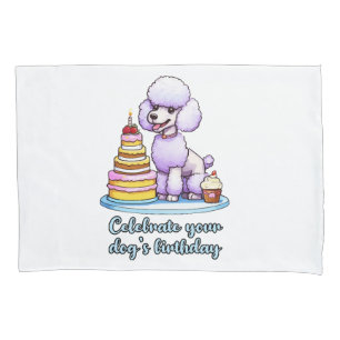 Feiern Sie Ihren Hund Geburtstag Kissenbezug
