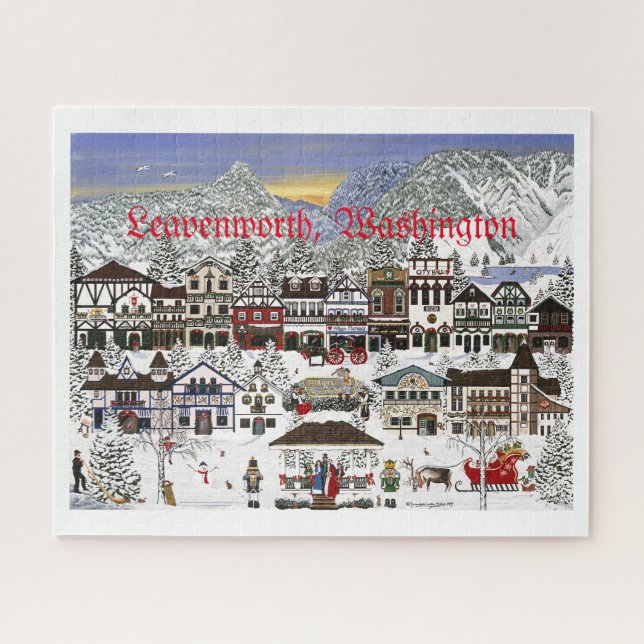 Feiern Sie Ihren Urlaub in Leavenworth (Horizontal)