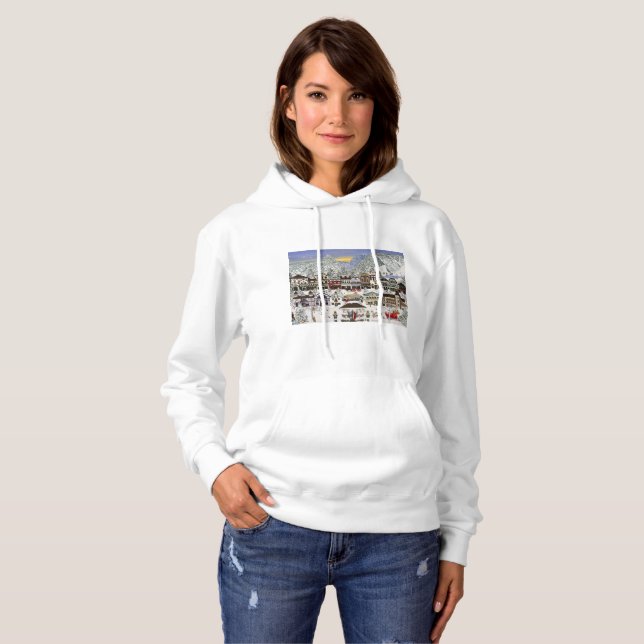 Feiern Sie Ihren Urlaub in Leavenworth Hoodie (Vorne ganz)