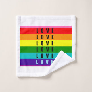 Feiern Sie Liebe, Stolz und Authentizität Waschlappen