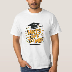 Feiern Sie Meilensteine der einzigartigen Grad Art T-Shirt