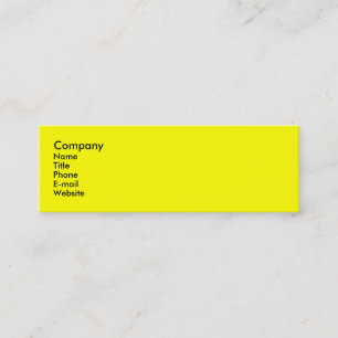 Feiern Sie Mini Visitenkarte