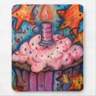 Feiern Sie mit einem kleinen Kuchen Mousepad