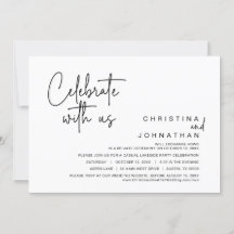 Feiern Sie mit uns, Hochzeitsfeier, Elopement Part