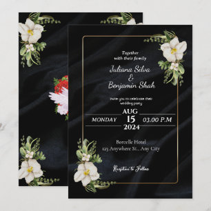 Feiern Sie mit uns Liebe   Hochzeit invita Einladung