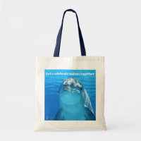 Feiern Sie Natur-Delphin-Tasche