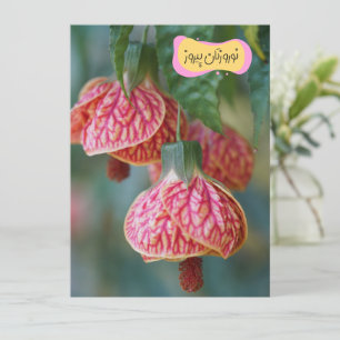 Feiern Sie Nowruz mit der Red Chinese Lantern Card Karte