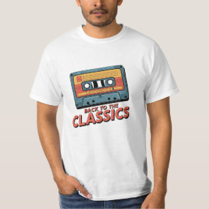Feiern Sie Retromusik mit Cooler Kunst T-Shirt