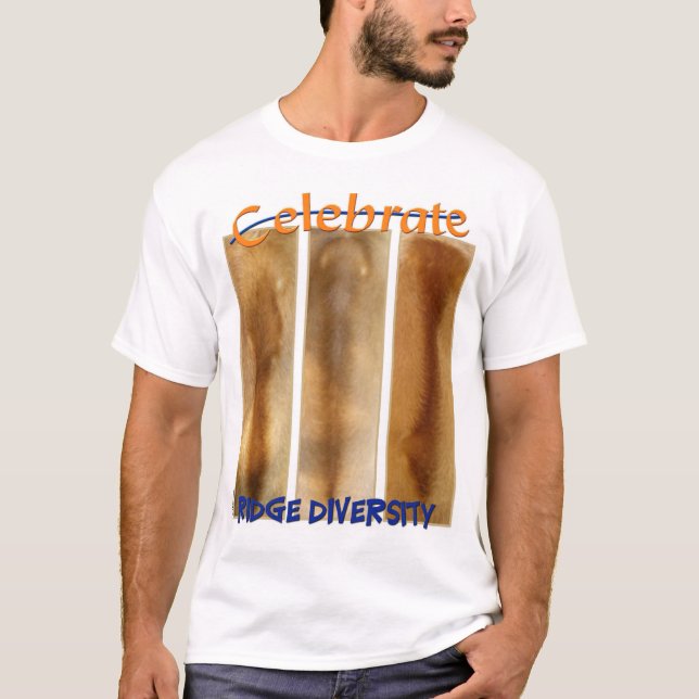 Feiern Sie Ridge-Diversity! T-Shirt (Vorderseite)