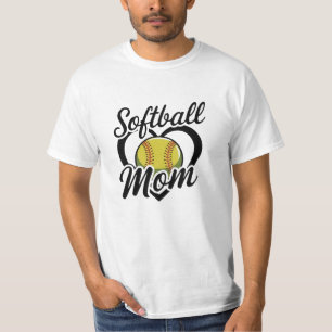 Feiern Sie Sport mit Softball Art T-Shirt