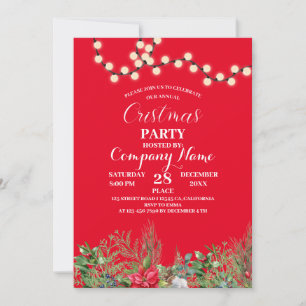 Feiern Sie unser jährliches Cristmas-Party mit dem Einladung