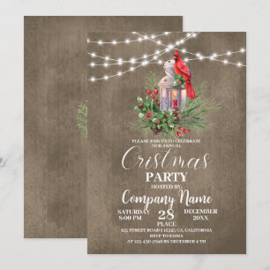Feiern Sie unser jährliches Cristmas-Party mit dem Einladung