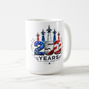 Feiern Sie USA 250-Jahr Kaffeetasse