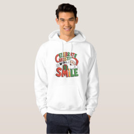 Feiern Sie Weihnachten mit dem Lächeln des Weihnac Hoodie