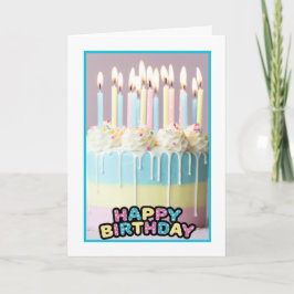Feiern Sie zum Geburtstag (Römer 15:13) Karte