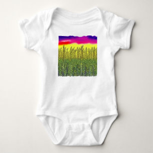 Feiern von Bauern Baby Strampler