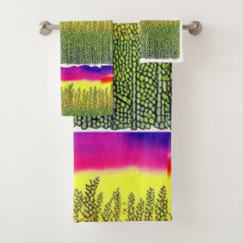 Feiern von Bauern Badhandtuch Set