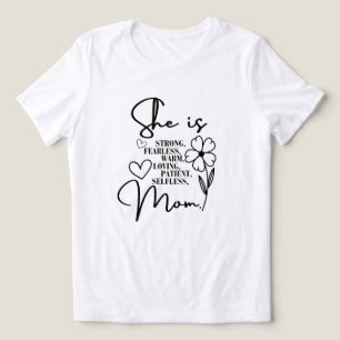 Feiern von Supermutter an jedem T - Shirt