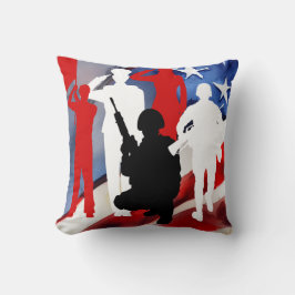 Feiern von Veteranen Kissen