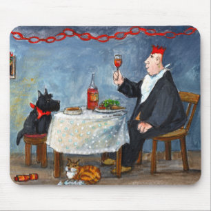 Feiern von Weihnachten Mousepad