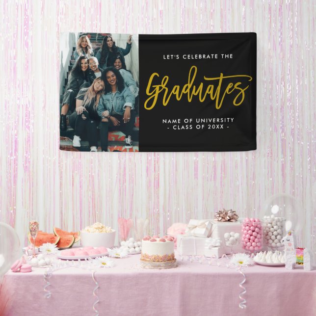 Feiern wir das Foto-Party der Graduates Group Banner (Party)
