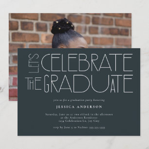 Feiern wir die Graduate 2024 Graduation Party Einladung