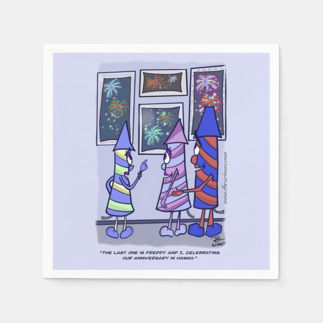 Feiern wir Napkins Serviette (Vorderseite)