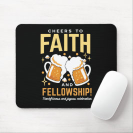 Feiern zum Glauben und zur Freundschaft - Oktoberf Mousepad
