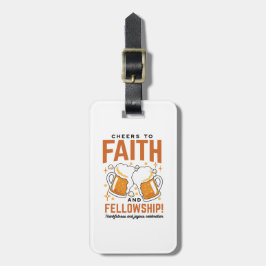 Feiern zum Glauben und zur Freundschaft - T-Shirt  Gepäckanhänger