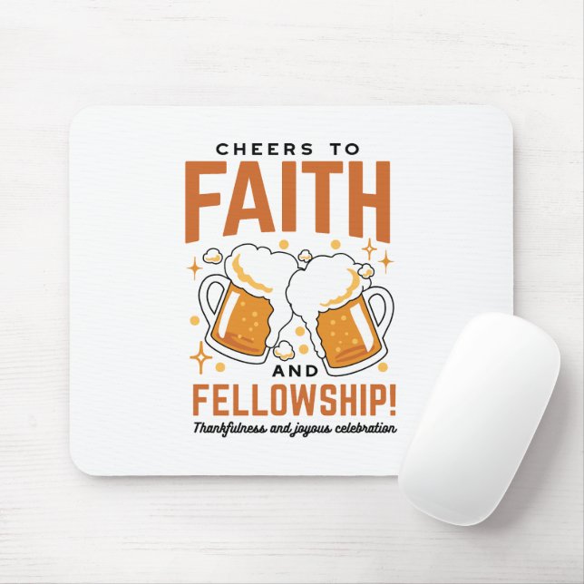 Feiern zum Glauben und zur Freundschaft - T-Shirt  Mousepad (Mit Mouse)