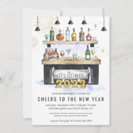 Feiern zum neuen Jahr | Holiday Cocktail Party Einladung