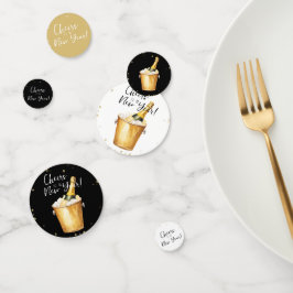 Feiern zum neuen Jahr Konfetti