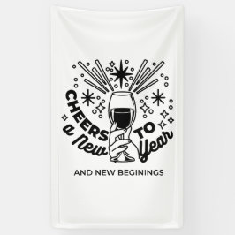 Feiern zum Neujahrsfest Banner